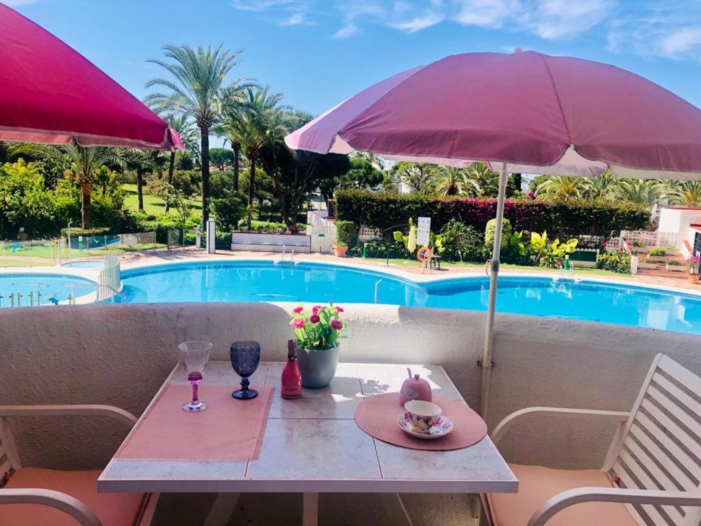 Estudio Con Terraza En Marbella Exterior foto
